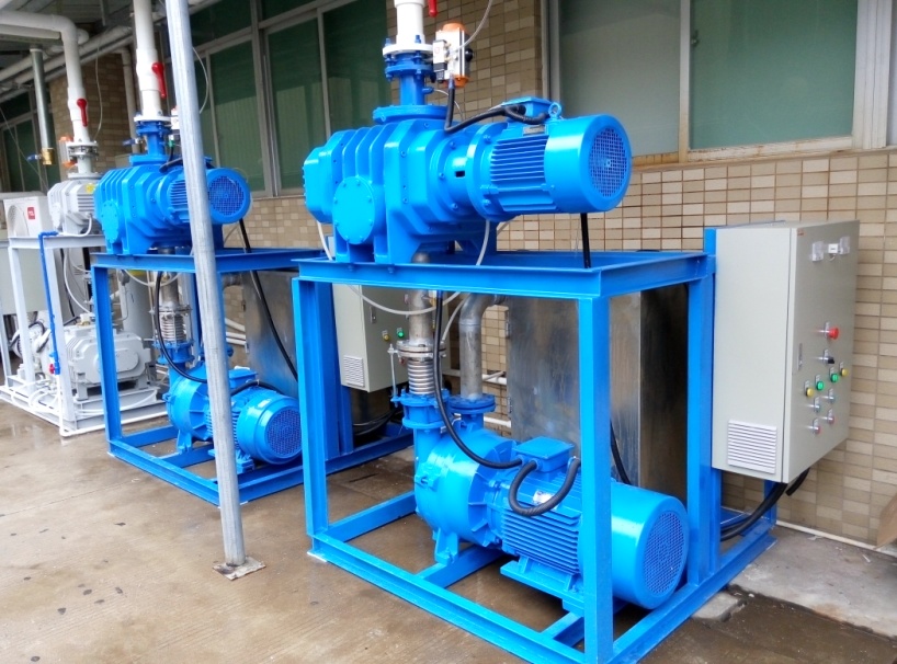 锂电专用风冷三叶罗茨水环真空机组